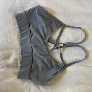 NVGTN Gray Sports Bra
